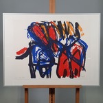 Schilderij, Birgitt Van Bracht, Het boek 24/30, 1981