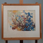 Afbeelding in lijst, P. Cox, Bloemen