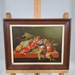Schilderij, Peter Stegman, Vruchten, 1982