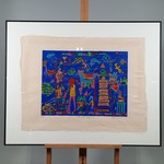 Zeefdruk, G. Janssen, Le plat pays I, 1997
