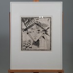 Affbeelding in lijst, J. Hoving, 1989