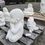 3x Tuinbeeld Boeddha