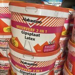 5x Albastine gipsplaat latex