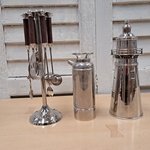 3x Decoratief item