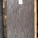 Ca. 2 m² Strokenmix, Zirconio, mat zwart