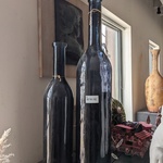 2x Fles  Blauw