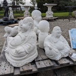 3x Tuinbeeld Boeddha