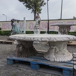 Tafel op voeten