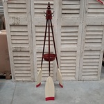 2x Oar Coat Rack