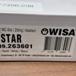 Universele toiletzitting, Wisa, Star, wit