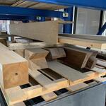 Partij balken en planken