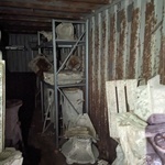 2x inhoud container met diverse gietmallen