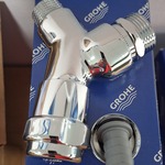 3x Tapkranen, Grohe, chroom