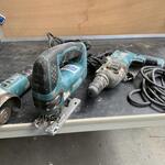 3x Elektrisch gereedschap, Makita