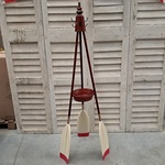 2x Oar Coat Rack