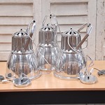 3x Industriële hanglamp