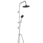 Saniscape Summer doucheset, Metaal, grijs, 123,5 x 26 x 39 cm