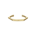 Armani Exchange Heren gouden roestvrij stalen armband, AXG0138710
