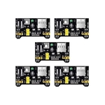 5x ICQUANZX MB102  3,3 V / 5 V  Breadboard Zwart