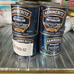 Ca. 44x Diverse Hammerite metaallak