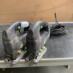 2x Decoupeerzaagmachine, Festool, PSB300EQ