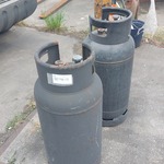 2x LPG gasfles