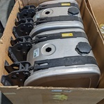 2x Aluminium brandstoftank
