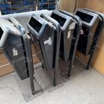 4x Stalen Vuinisbak