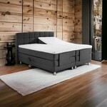 Elektrische boxspringcombinatie, M-Ray, Manhattan, Antraciet