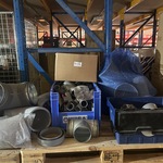 Partij installatiemateriaal buizen/koppelstukken
