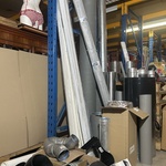 Partij installatiemateriaal buizen/koppelstukken