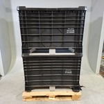2x Kunststof palletbox
