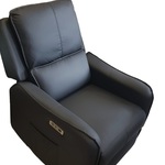 Elektrische verstelbare lounge fauteuil, Black, 2025