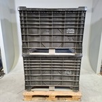 2x Kunststof palletbox