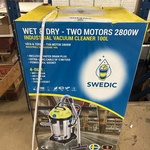 4-in-1 nat schoon droog schoon reiniger Swedic, Wet & Dry TWO MOTORS 2
