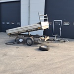 Kipper tandemas aanhangwagen SARIS, P-KIPPER PK40 OPRPL, 2005