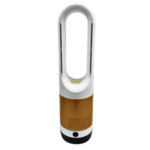 8x Bladloze ventilator-kachel warm/koud wit-goud