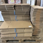 Pallet verzenddozen twee maten