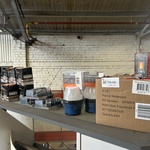 Ca. 30x Kampeerlampen, batterijladers, borrelspinners Camlink, Trail
