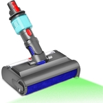 Italdos Dyson-compatibele Wasborstel Harde Vloeren Groen Laserlicht Ge