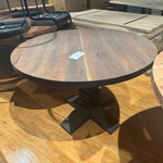 Eettafel  – rond – doorsnee 120 cm – kloosterpoot