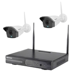 Inkovideo INKO-22M IP-Bewakingscameraset WiFi 4-kanaals Met 2 camera’s