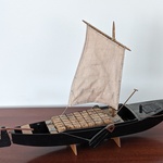 Miniatuur turfboot