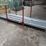 Ca. 30x  Metalen profiel in transportbok