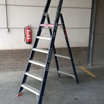Werktrap Altrex, 6 treden, Oom Okkie