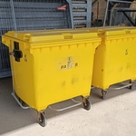 6x Afvalcontainer kliko