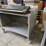 Mobiele bar met lekblad
