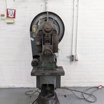 Excentrische pers-ponsmachine Franz Berrenberg, EP1, bouwjaar 1967