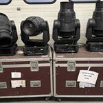 4x Wash movinghead Martin, MAC TW1 80V long lens