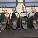 4x Fresnel Desisti, Leonardo 1Kw P.O.